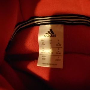 Adidas's pink hoodie